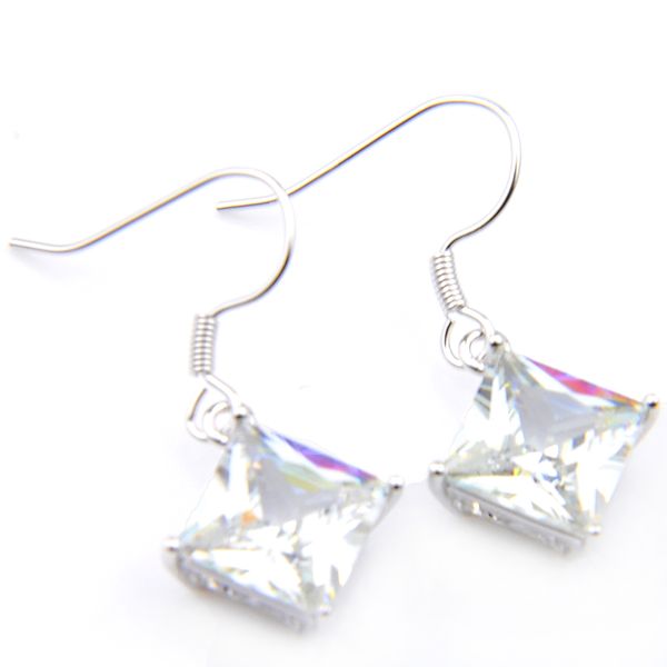 12pair luckyshine wedding gift 925 silver plated fashionable square white z gems fashion zircon drop earrings jewelry lady
12pair luckyshine wedding gift 925 silver plated fashionable square white z gems fashion zircon drop earrings jewelry lady