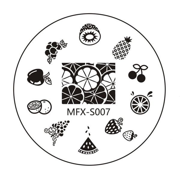 mifanxi rotundity 007 nail art stamping plates manicure stamping template image plates nail stamp plate print stencil, White
mifanxi rotundity 007 nail art stamping plates manicure stamping template image plates nail stamp plate print stencil, White