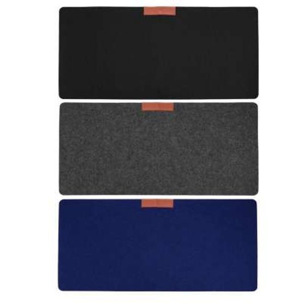 Image of Soft And Wearable Office Computer Desk Mat Modern Table Wool Felt Laptop Cushion Large Mouse pad Gaming mouse pad