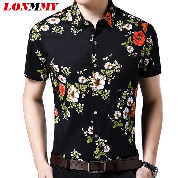 lonmmy floral men shirt dress short sleeve casual slim fit hawaiian shirt men flower blouse man camisas para hombre high quality, White;black
lonmmy floral men shirt dress short sleeve casual slim fit hawaiian shirt men flower blouse man camisas para hombre high quality, White;black