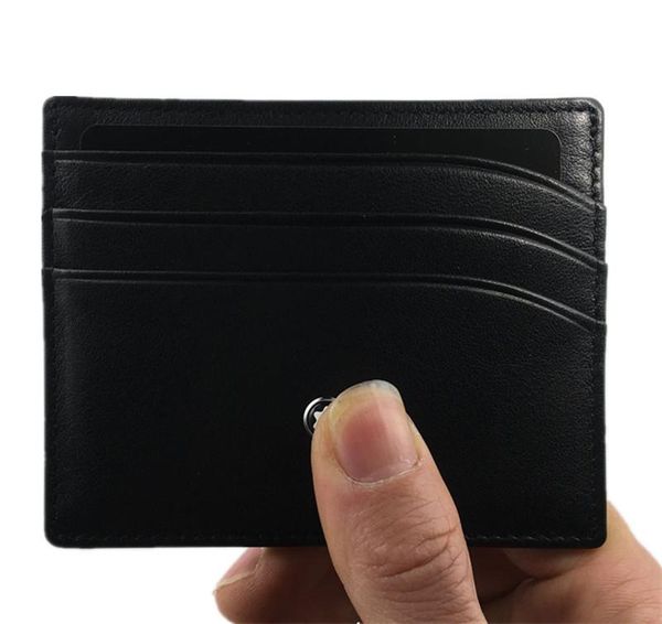 Luxury Brand Black Wallets Fashion ID Card Case Genuine Leather Purse Thin Coin Purse Pocket Bag Men Women Classic Slim Wallet
Luxury Brand Black Wallets Fashion ID Card Case Genuine Leather Purse Thin Coin Purse Pocket Bag Men Women Classic Slim Wallet