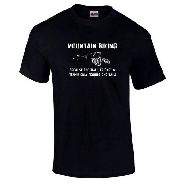 mountain because ..one ball joke funny t-shirt - to 3xl new t shirts funny tee new, White;black 
mountain because ..one ball joke funny t-shirt - to 3xl new t shirts funny tee new, White;black