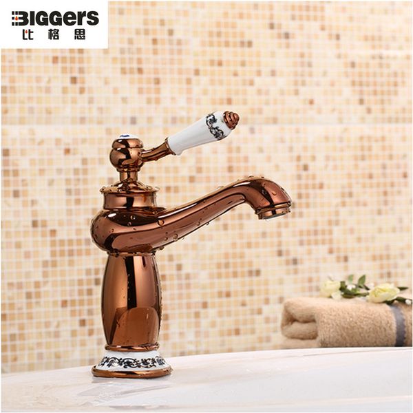 luxury european design copper ceramic rose gold bathroom basin faucet single handle mixer for cold and water
luxury european design copper ceramic rose gold bathroom basin faucet single handle mixer for cold and water