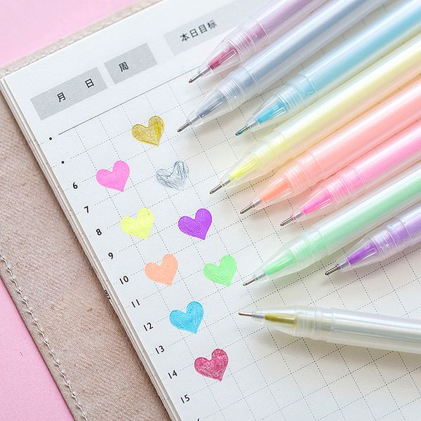 3pcs/lot cute gel pens material escolar kawaii stationery painting pen drawing color pen kids gifts colored rollerball pens
3pcs/lot cute gel pens material escolar kawaii stationery painting pen drawing color pen kids gifts colored rollerball pens
