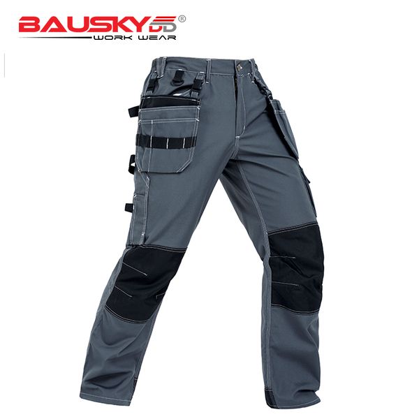 cargo pants men workwear trousers with multi pocket working clothes, Black 
cargo pants men workwear trousers with multi pocket working clothes, Black