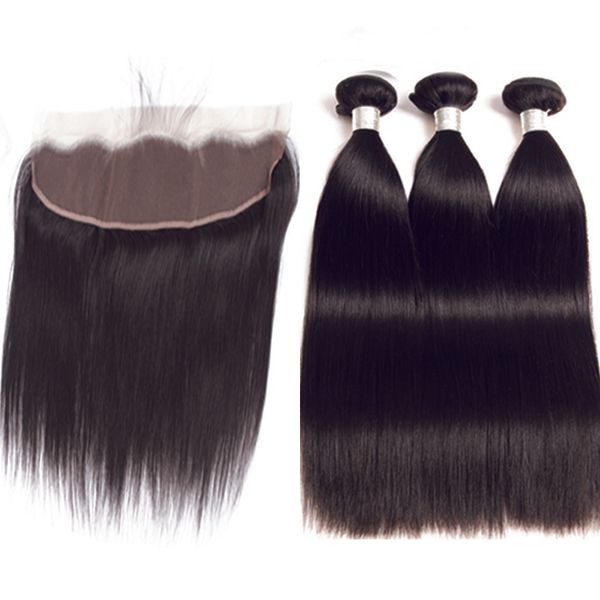 lace frontal with bundles human hair 3 bundles with frontal brazilian straight wave bundles west kiss remy indian hair with lace frontal, Black;brown
lace frontal with bundles human hair 3 bundles with frontal brazilian straight wave bundles west kiss remy indian hair with lace frontal, Black;brown