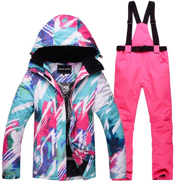r women snow clothes snowboarding sets winter outdoor sportswear gear waterproof windproof skiing jackets and belt pants
r women snow clothes snowboarding sets winter outdoor sportswear gear waterproof windproof skiing jackets and belt pants