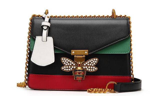 2018 women color splicing little bee handbag fashion zipper designer luxury handbags purses casual shoulder messenger bag cross body bag 95
2018 women color splicing little bee handbag fashion zipper designer luxury handbags purses casual shoulder messenger bag cross body bag 95