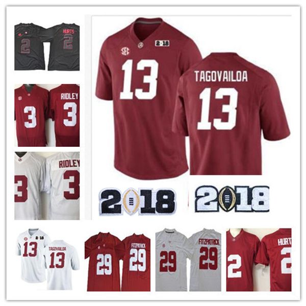 new alabama crimson tide 13 tua tagovailoa 2 jalen hurts 3 ridley 29 fitzpatrick 9 scarbrough red white 2018 champion ncaa football jersey, Black;red
new alabama crimson tide 13 tua tagovailoa 2 jalen hurts 3 ridley 29 fitzpatrick 9 scarbrough red white 2018 champion ncaa football jersey, Black;red