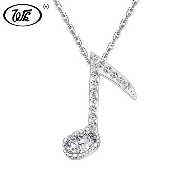 wk real 925 silver music note necklace for women girls crystal rhythm necklaces pendants for party trending products 2018 nb093
wk real 925 silver music note necklace for women girls crystal rhythm necklaces pendants for party trending products 2018 nb093