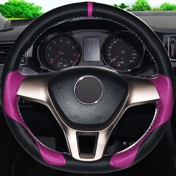 black purple genuine leathe car steering wheel cover for volkswagen vw golf 7 mk7 new polo jetta passat b8 tiguan sharan
black purple genuine leathe car steering wheel cover for volkswagen vw golf 7 mk7 new polo jetta passat b8 tiguan sharan