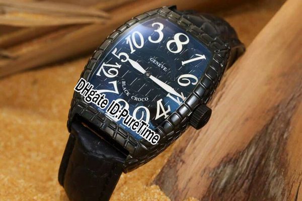 New black croco 8880 crazy hour 3d cracking all black dial white number mark automatic men watch leather trap puretime fa72a1
New black croco 8880 crazy hour 3d cracking all black dial white number mark automatic men watch leather trap puretime fa72a1