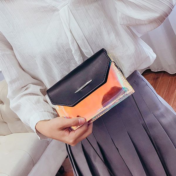 new fashion bags women holographic chain small square bag new pu laser flap beach shoulder bags bling handbags korean messenger bag 2018
new fashion bags women holographic chain small square bag new pu laser flap beach shoulder bags bling handbags korean messenger bag 2018