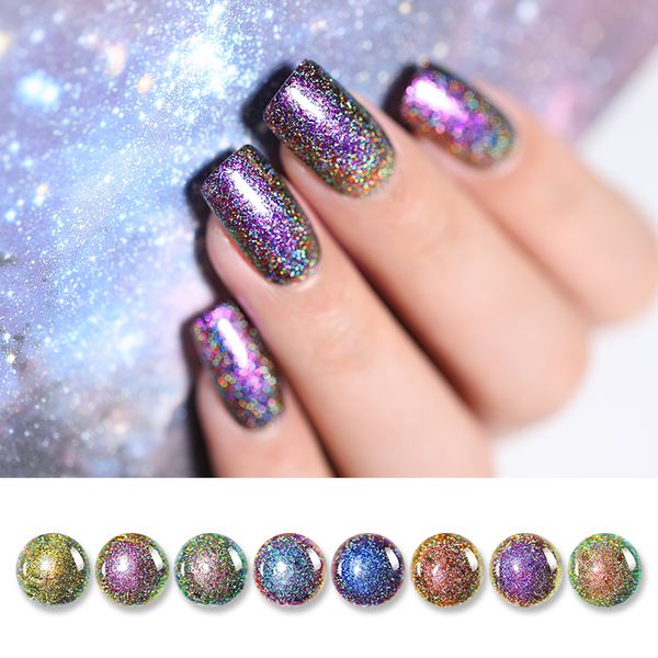 born pretty holo peacock nail polish 6ml holographic nail varnish shinning glitter lacquer black base needed
born pretty holo peacock nail polish 6ml holographic nail varnish shinning glitter lacquer black base needed