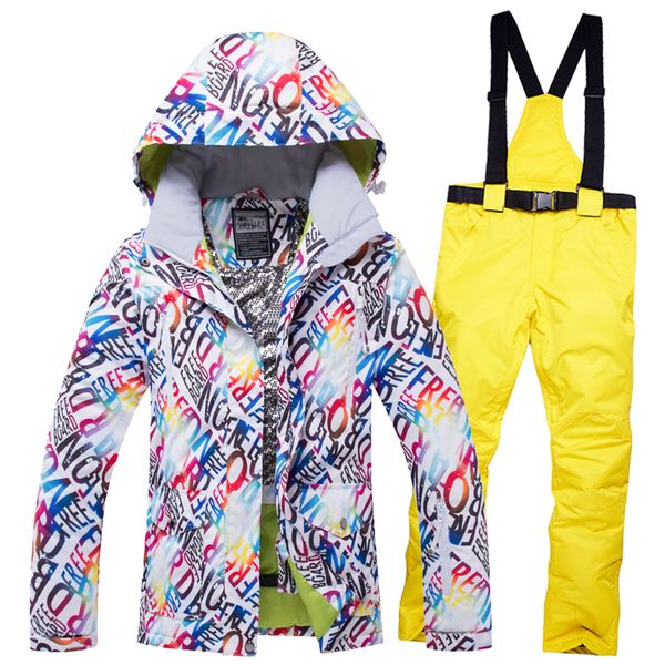 2018 women ski suit snowboard jacket pant winter clothing trouser outdoor sport wear windproof waterproof thicken thermal suit
2018 women ski suit snowboard jacket pant winter clothing trouser outdoor sport wear windproof waterproof thicken thermal suit