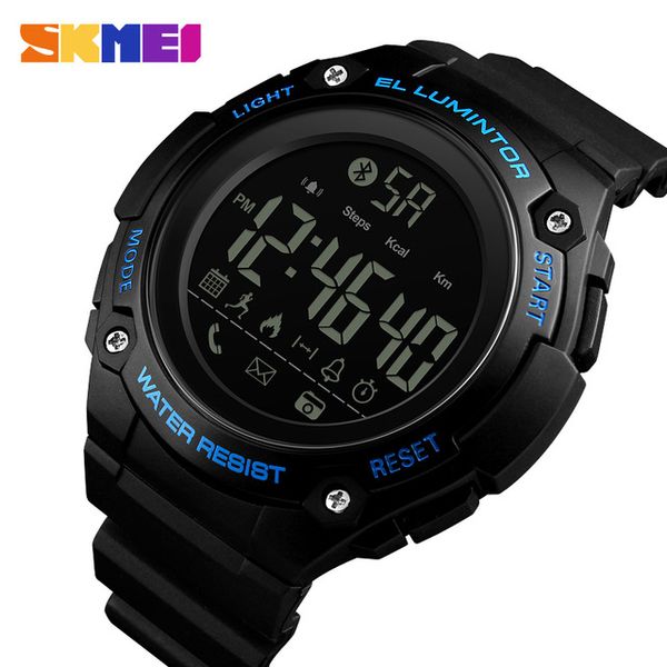 skmei 1347 bluetooth smart digital wrist watch for men 50m life waterproof message call reminder pedometer calories male watches, Slivery;brown
skmei 1347 bluetooth smart digital wrist watch for men 50m life waterproof message call reminder pedometer calories male watches, Slivery;brown