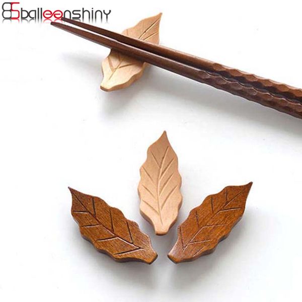 balleenshiny 4 pcs leaves shaped wood chopsticks holder rest spoon fork knife wooden holder tableware rack kitchen gadgets
balleenshiny 4 pcs leaves shaped wood chopsticks holder rest spoon fork knife wooden holder tableware rack kitchen gadgets