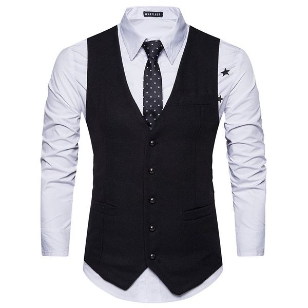 polyester new woolen suit vest men fashion single breasted wool vest waistcoat mens slim wedding business tuxedo vests gilet homme, Black;white
polyester new woolen suit vest men fashion single breasted wool vest waistcoat mens slim wedding business tuxedo vests gilet homme, Black;white