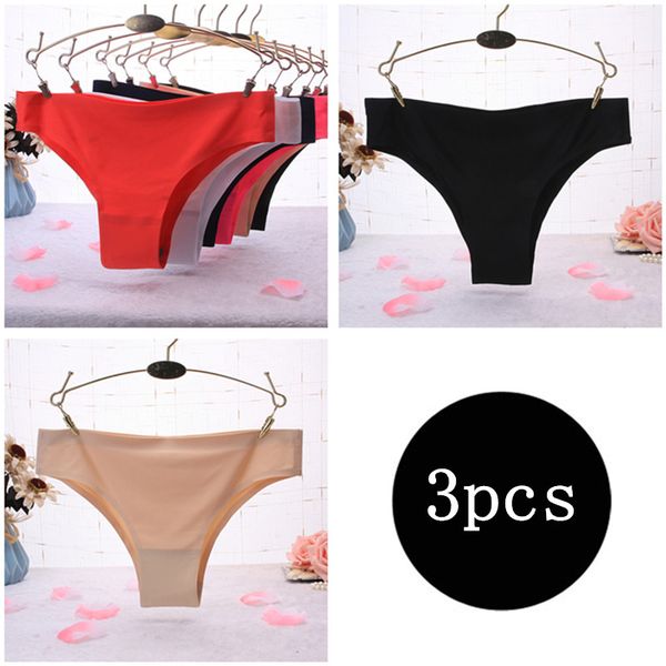 3pcs women seamless underwear women bikini t panties g string women's briefs woman calcinha lingerie tanga thong, White;black
3pcs women seamless underwear women bikini t panties g string women's briefs woman calcinha lingerie tanga thong, White;black