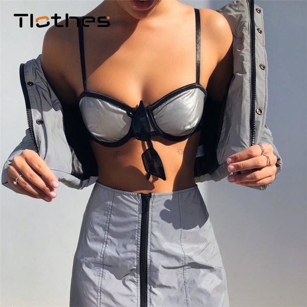 reflector bra camis womens clothing fashion bralette strap patchwork sleeveless backless reflector crop tees bra casual, White
reflector bra camis womens clothing fashion bralette strap patchwork sleeveless backless reflector crop tees bra casual, White