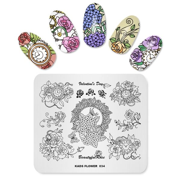 flower nail art stamping template beauty pattern fingernail art nail polish design stamping image templates, White
flower nail art stamping template beauty pattern fingernail art nail polish design stamping image templates, White