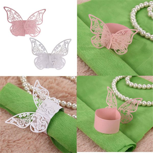 50pcs laser cut butterfly shape napkin rings paper holder for dinners lunch tables home wedding birthday date party decorations
50pcs laser cut butterfly shape napkin rings paper holder for dinners lunch tables home wedding birthday date party decorations