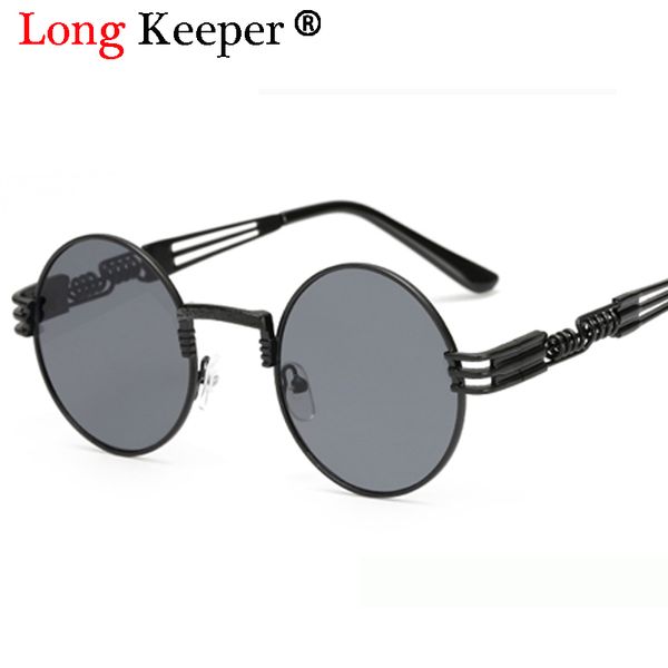 longkeeper luxury metal sunglasses men round sunglass steampunk coating glasses vintage retro lentes gafas de sol of male sun, White;black
longkeeper luxury metal sunglasses men round sunglass steampunk coating glasses vintage retro lentes gafas de sol of male sun, White;black