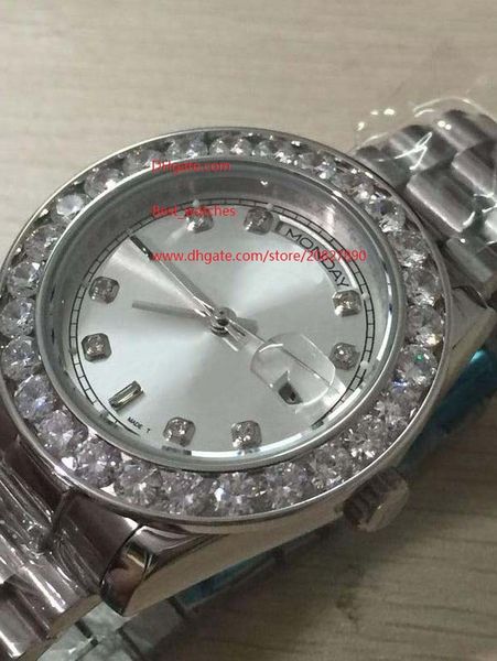 высокое качество часы sapphire 116613 day-date 41 мм из нержавеющей стали, белый циферблат большой алмаз автоматические механические mens му, Slivery;brown
высокое качество часы sapphire 116613 day-date 41 мм из нержавеющей стали, белый циферблат большой алмаз автоматические механические mens му, Slivery;brown