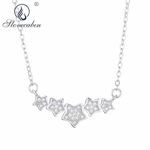 slovecabin wholesale 925 sterling silver crystal zircon star pendants long chain necklace cristal jewlery making
slovecabin wholesale 925 sterling silver crystal zircon star pendants long chain necklace cristal jewlery making
