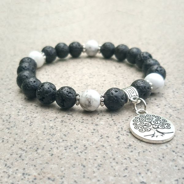 8mm natural lava stone beads tree of life bracelet aromatherapy essential oil diffuser bracelet for women men, Golden;silver
8mm natural lava stone beads tree of life bracelet aromatherapy essential oil diffuser bracelet for women men, Golden;silver