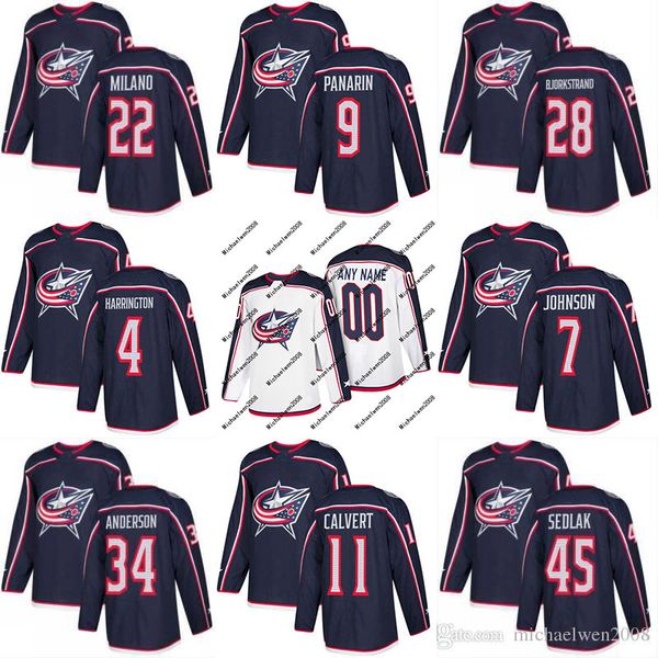 2017-2018 Season Columbus Blue Jackets Jersey 4 Scott Harrington 7 Jack Johnson 9 Artemi Panarin 11 Matt Calvert Custom Hockey Jerseys
2017-2018 Season Columbus Blue Jackets Jersey 4 Scott Harrington 7 Jack Johnson 9 Artemi Panarin 11 Matt Calvert Custom Hockey Jerseys