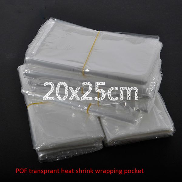 200pcs/lot 20x25cm clear transparent shrink wrap package heat seal bag pof gift packing plastic bags for comestic bottles boxes
200pcs/lot 20x25cm clear transparent shrink wrap package heat seal bag pof gift packing plastic bags for comestic bottles boxes