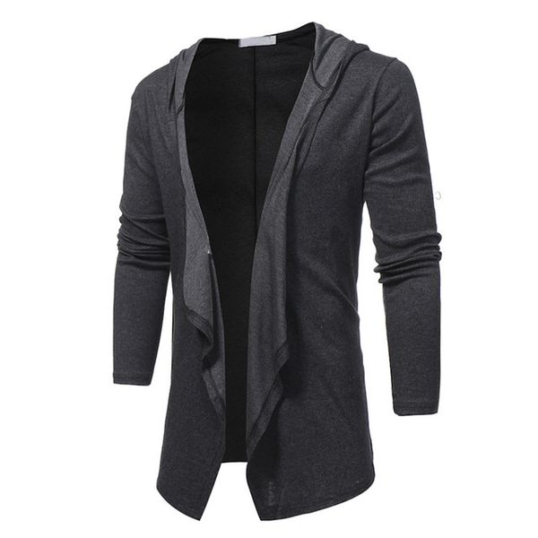 2019 spring autumn new fashion v neck shawl collar long hoodie cardigan jacket men hooded cloak black casual male gothic coat, Black;brown
2019 spring autumn new fashion v neck shawl collar long hoodie cardigan jacket men hooded cloak black casual male gothic coat, Black;brown