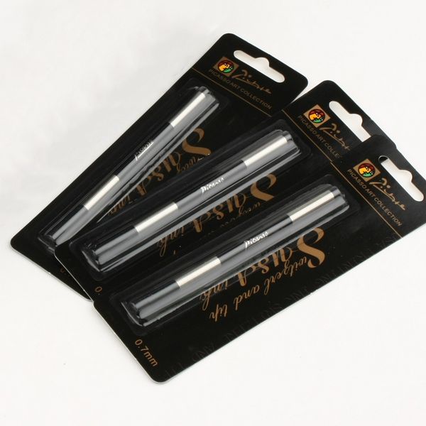 5pcs pimio picasso rollerball pen ink refills, screw type 0.7mm - black color for all picasso rollerball pens, Black;red
5pcs pimio picasso rollerball pen ink refills, screw type 0.7mm - black color for all picasso rollerball pens, Black;red