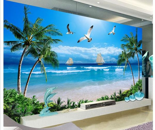 custom any size p any size beach landscape tv background wall 3d wall murals wallpaper for kids room
custom any size p any size beach landscape tv background wall 3d wall murals wallpaper for kids room