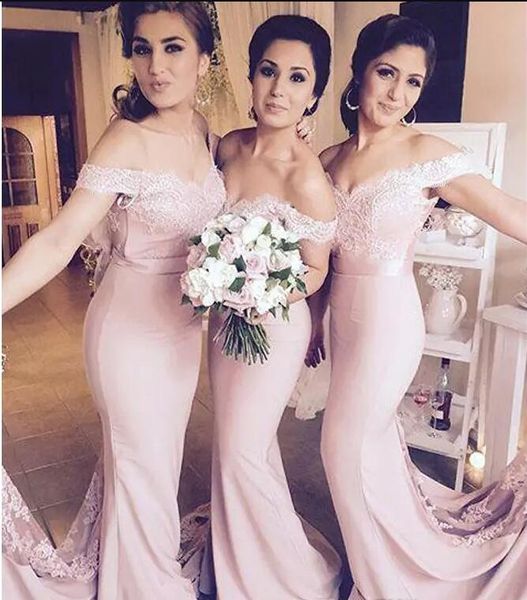 2018 back mermaid bridesmaid dresses off-shoulder lace appliques long bridesmaid dresses evening dresses for formal occasions, White;pink
2018 back mermaid bridesmaid dresses off-shoulder lace appliques long bridesmaid dresses evening dresses for formal occasions, White;pink