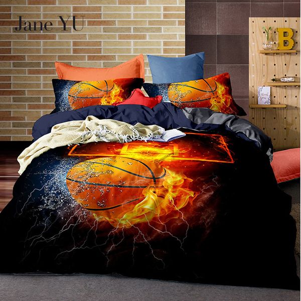 jane yu basketball printed bedding sets duvet cover set 2/3pcs bed set bed linen bedclothes no sheet
jane yu basketball printed bedding sets duvet cover set 2/3pcs bed set bed linen bedclothes no sheet
