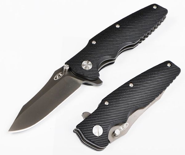 Hight Quality G10 Handle Tactical Knives Outdoor Zero Tolerance Unisex Folder 8cr18mov Blade Flipper Camping Knife D584Q
Hight Quality G10 Handle Tactical Knives Outdoor Zero Tolerance Unisex Folder 8cr18mov Blade Flipper Camping Knife D584Q