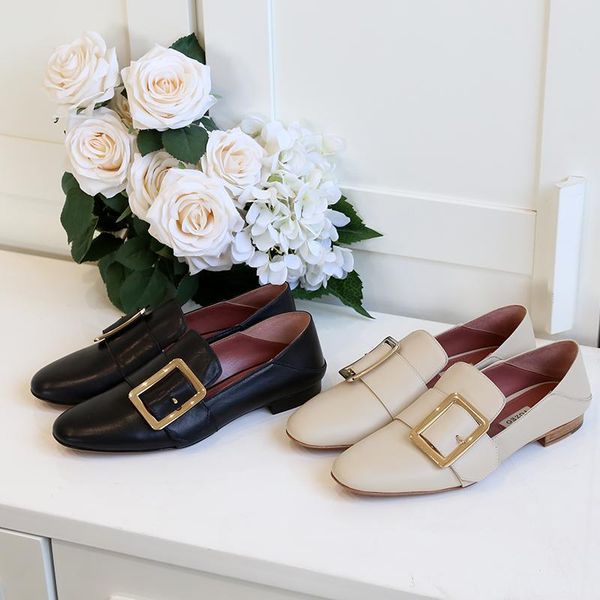 lazy black and white men dress shoes women ladies leather pointed toe sandal flat pumps casual loafers original brand designer single shoes
lazy black and white men dress shoes women ladies leather pointed toe sandal flat pumps casual loafers original brand designer single shoes
