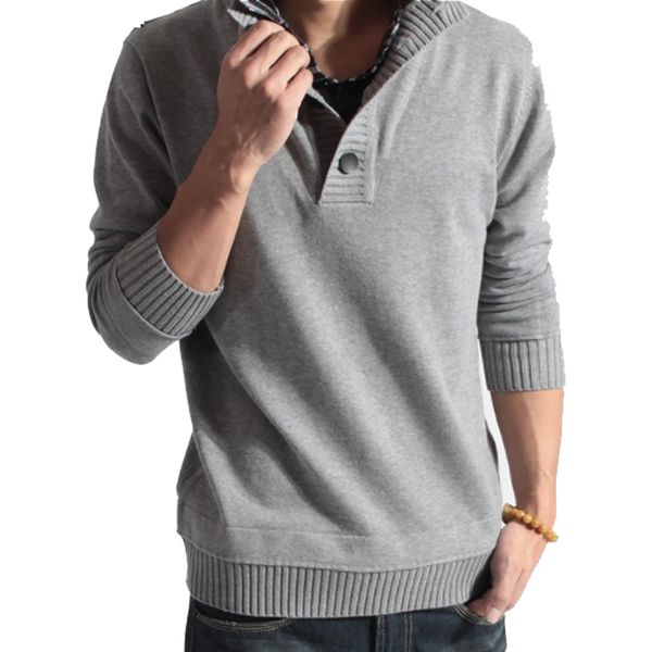 sweater pullover men 2017 male brand casual slim sweaters men fake two pieces of grid solid color hedging men's sweater xxl, White;black
sweater pullover men 2017 male brand casual slim sweaters men fake two pieces of grid solid color hedging men's sweater xxl, White;black