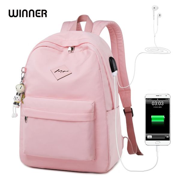 winner 2018 new women usb charging lapbackpack for teenage girls school bag animal pendant female printing backpacks zaino
winner 2018 new women usb charging lapbackpack for teenage girls school bag animal pendant female printing backpacks zaino