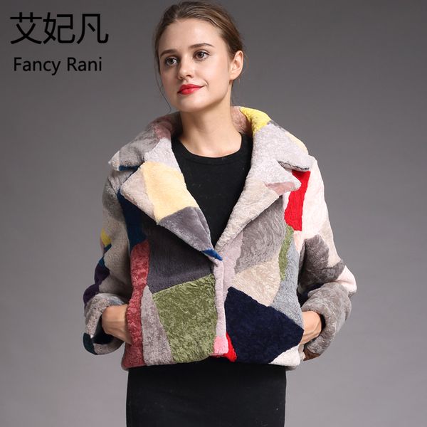 fashion genuine sheepskin fur coats for women winter warm wool coat female noble patchwork warm sheep shearing jacket outwear s18101102, Black;brown
fashion genuine sheepskin fur coats for women winter warm wool coat female noble patchwork warm sheep shearing jacket outwear s18101102, Black;brown