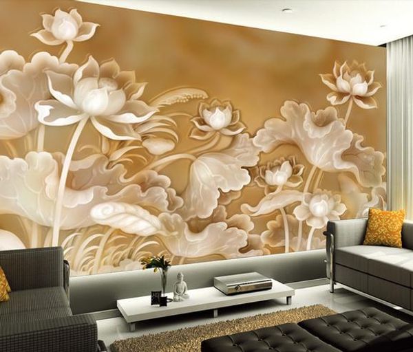 hd jade carving lotus tv background wall mural 3d wallpaper 3d wall papers for tv backdrop
hd jade carving lotus tv background wall mural 3d wallpaper 3d wall papers for tv backdrop
