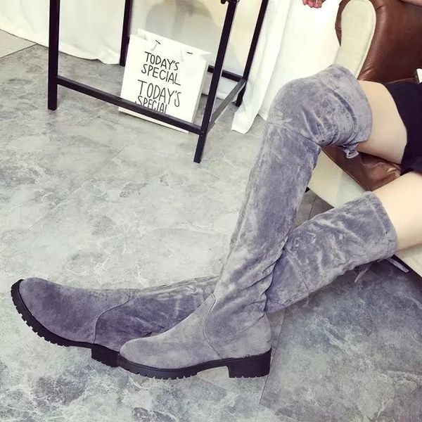 goxpacer 2018 new over the knee women boots lacing motorcycle boots shoes women fashion mid heels hoof flock new butterfly-knot, Black
goxpacer 2018 new over the knee women boots lacing motorcycle boots shoes women fashion mid heels hoof flock new butterfly-knot, Black