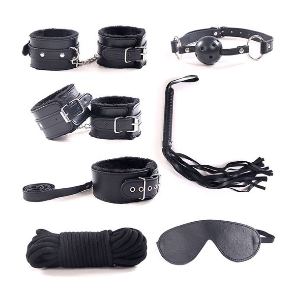 for game 7 pcs/set s toy pu collar erotic whip for couple fetish y18100801 bondage restraint toy couples leather xcbtk 
for game 7 pcs/set s toy pu collar erotic whip for couple fetish y18100801 bondage restraint toy couples leather xcbtk