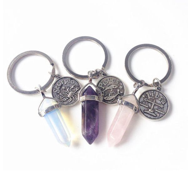 twelve constellations aries boho zodiac coin keychain point crystal key ring sister bff gift keyfob key holder fashion jewlery, Silver
twelve constellations aries boho zodiac coin keychain point crystal key ring sister bff gift keyfob key holder fashion jewlery, Silver
