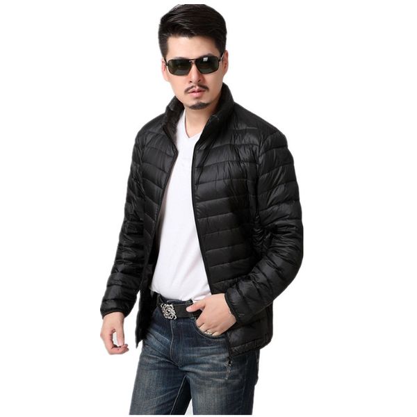 winter men light thin short paragraph cotton coat casual warm jacket new large size self-cultivation stand collar male outwear, Black
winter men light thin short paragraph cotton coat casual warm jacket new large size self-cultivation stand collar male outwear, Black