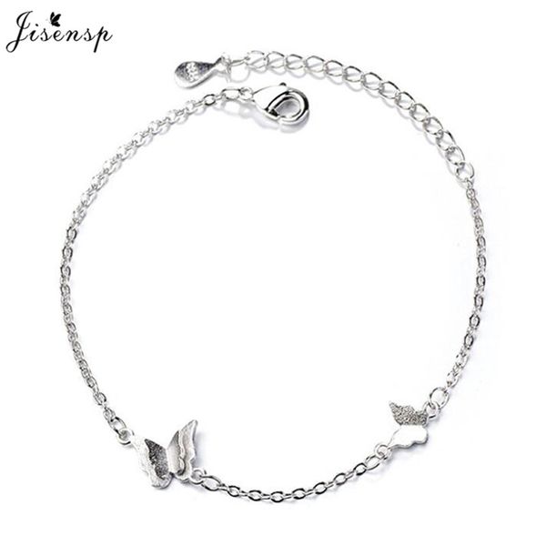 jisensp fashion double butterfly bracelet & bangle for women simple 925 silver adjustable pulseras mujer jewelry party gifts, Black
jisensp fashion double butterfly bracelet & bangle for women simple 925 silver adjustable pulseras mujer jewelry party gifts, Black