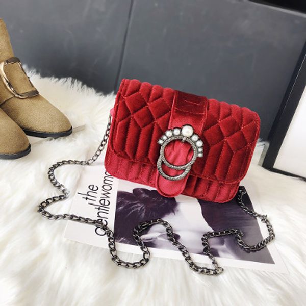 2018 new style velvet small square package han version of the slanting shoulder bag embroidery line, one-shoulder bag tide
2018 new style velvet small square package han version of the slanting shoulder bag embroidery line, one-shoulder bag tide