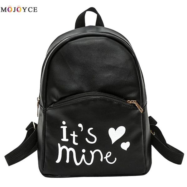 women backpack casual letters printed pu leather female teenage girls school backpack travel rucksack feminina
women backpack casual letters printed pu leather female teenage girls school backpack travel rucksack feminina